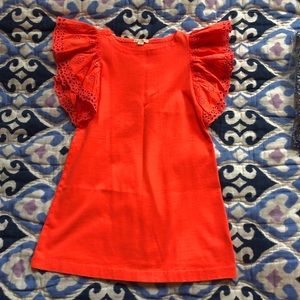 Fun Neon Orange/red/pink dress from JCrew